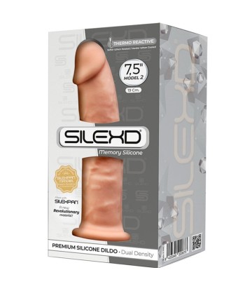 SILEXD - MODELO 2 PENE REALÍSTICO SILICONA PREMIUM SILEXPAN 19 CM