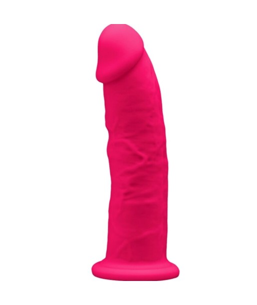 SILEXD - MODELO 2 PENE REALÍSTICO SILICONA PREMIUM SILEXPAN FUCSIA 15 CM
