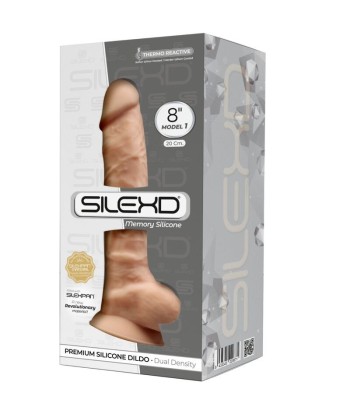 SILEXD - MODELO 1 PENE REALÍSTICO SILICONA PREMIUM SILEXPAN 20 CM