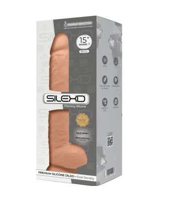 SILEXD - MODELO 1 PENE REALÍSTICO SILICONA PREMIUM SILEXPAN 38 CM