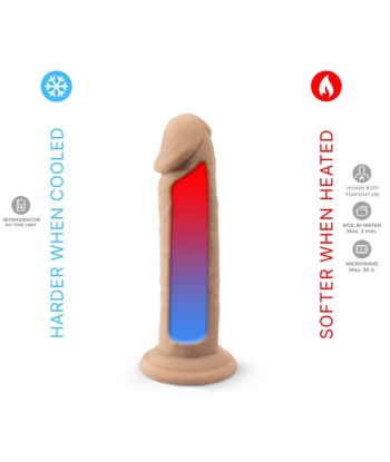 SILEXD - PENE REALÍSTICO MODELO 2 SILICONA TERMOREACTIVO 15.4 CM
