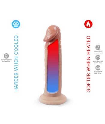 SILEXD - PENE REALÍSTICO MODELO 2 SILICONA PREMIUM TERMOREACTIVO 19 CM