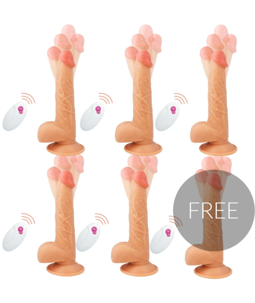 CYBER SILICOCK - REALÍSTICO CONTROL REMOTO MR JOHN 5 1 GRATIS 23.88 CM -O- 4.3 CM