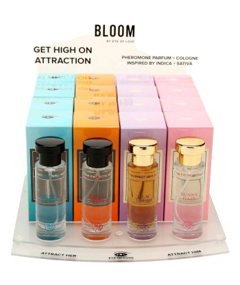EYE OF LOVE - BLOOM EXPOSITOR 4X4 PERFUMES 30 ML