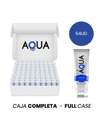 MOQ 54 - AQUA QUALITY LUBRICANTE BASE DE AGUA 200 ML