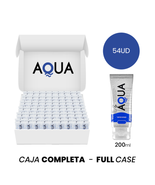 MOQ 54 - AQUA QUALITY LUBRICANTE BASE DE AGUA 200 ML MOQ 54 - AQUA QUALITY LUBRICANTE BASE DE AGUA 200 ML