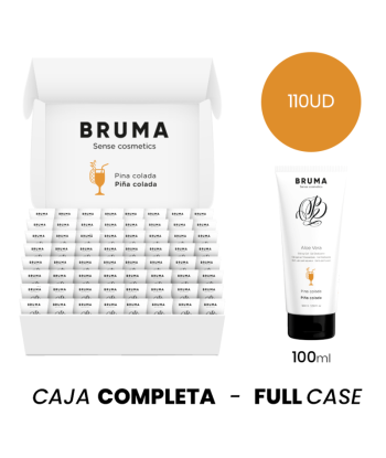 MOQ 110 - BRUMA GEL DESLIZANTE CON ALOE VERA SABOR A PIÑA COLADA - 100 ML