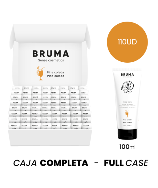 MOQ 110 - BRUMA GEL DESLIZANTE CON ALOE VERA SABOR A PIÑA COLADA - 100 ML MOQ 110 - BRUMA GEL DESLIZANTE CON ALOE VERA SABOR A PIÑA COLADA - 100 ML
