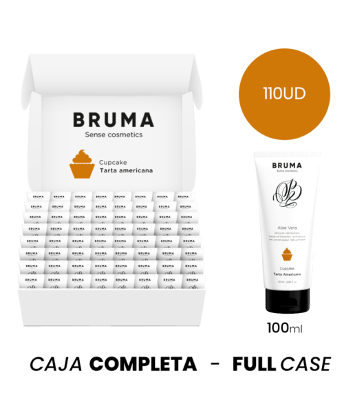 MOQ 110 - BRUMA GEL DESLIZANTE CON ALOE VERA SABOR A TARTA AMERICANA - 100 ML MOQ 110 - BRUMA GEL DESLIZANTE CON ALOE VERA SABOR A TARTA AMERICANA - 100 ML
