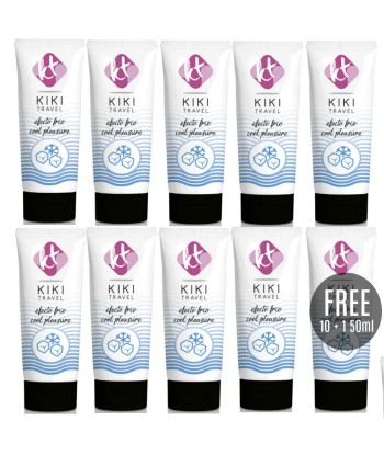 KIKÍ TRAVEL - GEL DESLIZANTE EFECTO FRÍO INTENSIFICADOR 50 ML 10 1 GRATIS