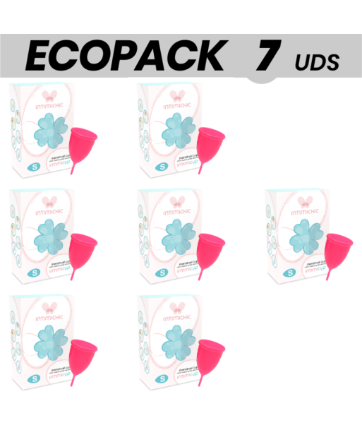 ECOPACK 7 UDS - INTIMICHIC COPA MENSTRUAL SILICONA MEDICA S