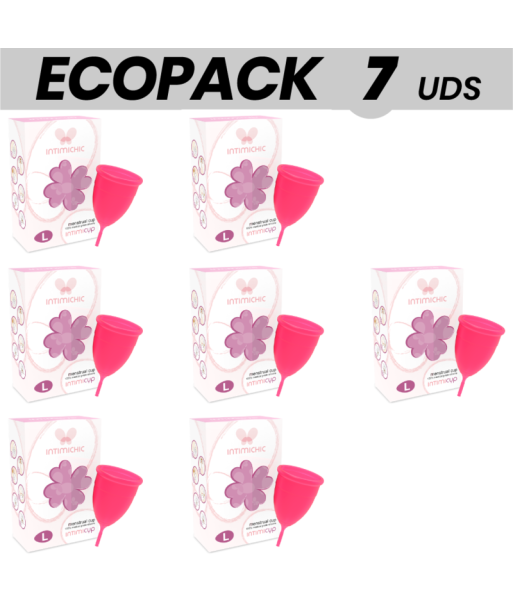 ECOPACK 7 UDS - INTIMICHIC COPA MENSTRUAL SILICONA MEDICA L