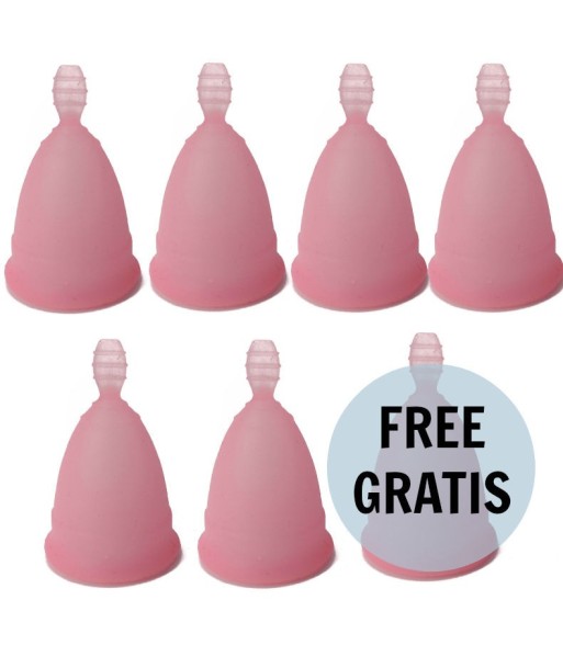 NINA KIKÍ - COPA MENSTRUAL TALLA S ROSA 6 1 GRATIS NINA KIKÍ - COPA MENSTRUAL TALLA S ROSA 6 1 GRATIS