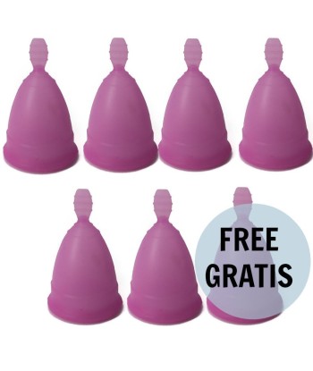 NINA KIKÍ - COPA MENSTRUAL TALLA S LILA 6 1 GRATIS