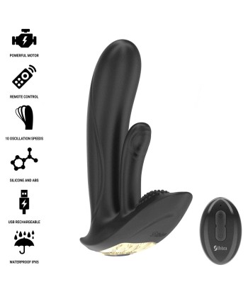 IBIZA - VIBRADOR WEARABLE CON ESTIMULACIÓN PUNTO-G Y CLÍTORIS CON CONTROL REMOTO