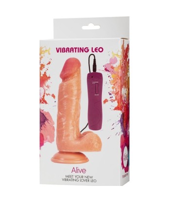 ALIVE - LEO PENE REALÍSTICO VIBRADOR 17 CM