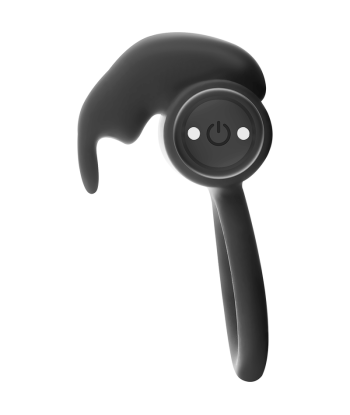 BLACKandSILVER - BURTON ANILLO 10 MODOS VIBRACIÓN NEGRO