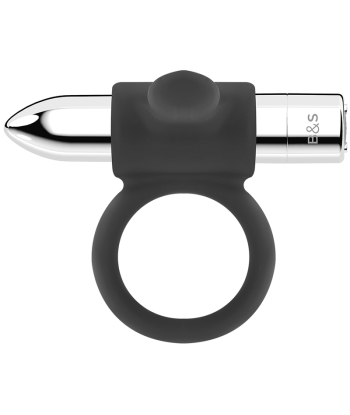 BLACKandSILVER - CAMERON ANILLO RECARGABLE SILVER