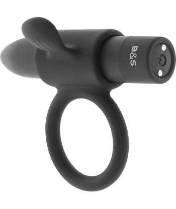 BLACKandSILVER - CAMERON ANILLO RECARGABLE NEGRO