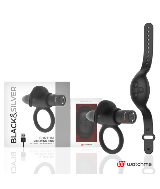 BLACKandSILVER - BURTON CONTROL REMOTO COCKRING WATCHME