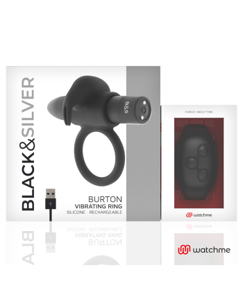 BLACKandSILVER - BURTON CONTROL REMOTO COCKRING WATCHME