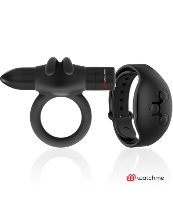 BLACKandSILVER - AGRON REMOTE CONTROL COCKRING WATCHME