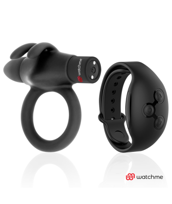 BLACKandSILVER - AGRON REMOTE CONTROL COCKRING WATCHME