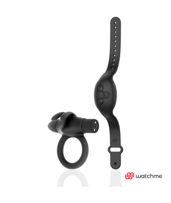 BLACKandSILVER - AGRON REMOTE CONTROL COCKRING WATCHME