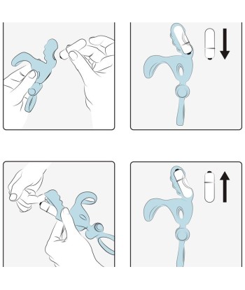 ADRIEN LASTIC - SPARTACUS ANILLO and FUNDA DE PENE CON VIBRADOR