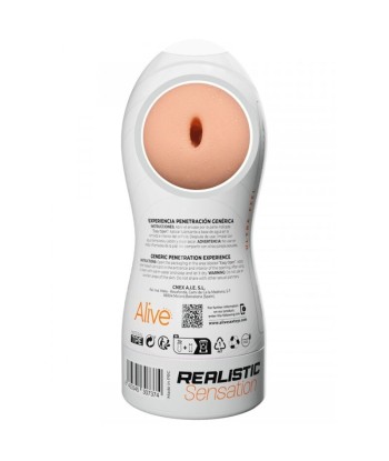 ALIVE - MAXI FLEX MASTURBADOR MASCULINO GENÉRICO TALLA L