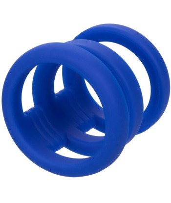 CALEXOTICS - ADMIRAL JAULA TRIPLE PARA PENE AZUL
