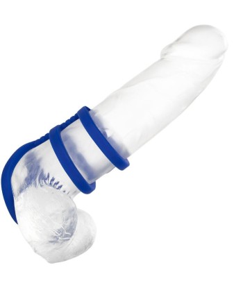 CALEXOTICS - ADMIRAL JAULA TRIPLE PARA PENE AZUL