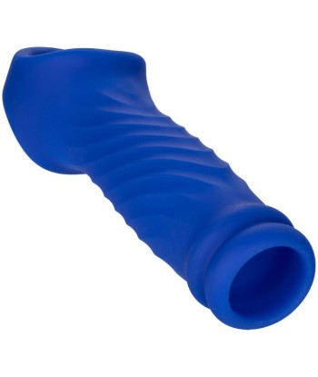 CALEXOTICS - ADMIRAL WAVE FUNDA PENE SILICONA LÍQUIDA AZUL