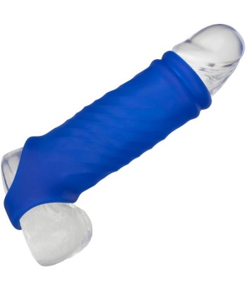 CALEXOTICS - ADMIRAL WAVE FUNDA PENE SILICONA LÍQUIDA AZUL