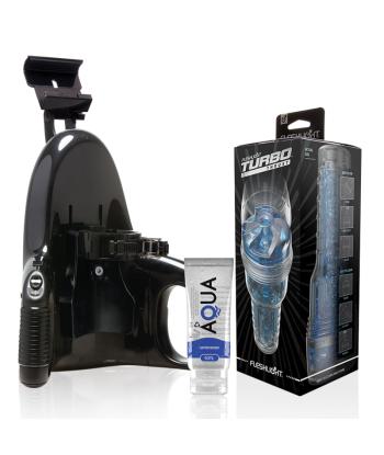 FLESHLIGHT - TURBO THRUST BLUE ICE UNIVERSAL LAUNCH LUBRICANTE AQUA QUALITY 50 ML