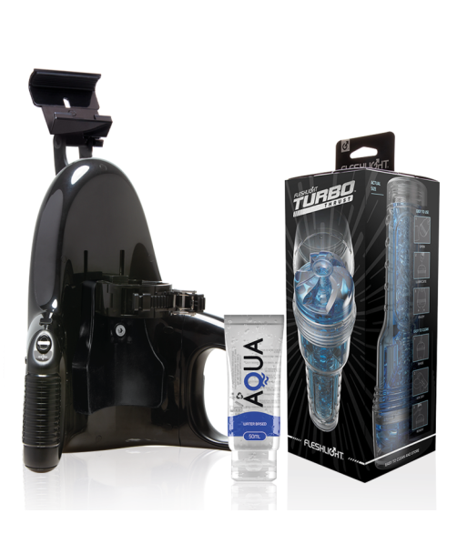 FLESHLIGHT - TURBO THRUST BLUE ICE UNIVERSAL LAUNCH LUBRICANTE AQUA QUALITY 50 ML