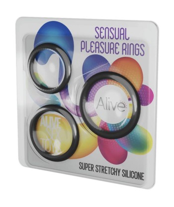 ALIVE - KIT TRES SENSUAL PLEASURE RINGS