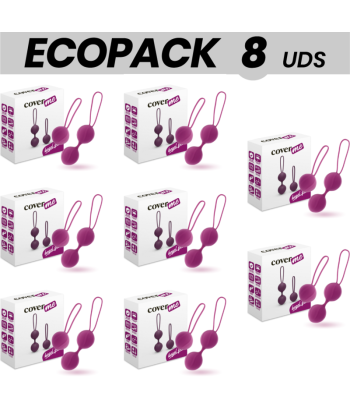 ECOPACK 8 UDS - COVERME KEGEL ENTRENADOR PELVICO LILA