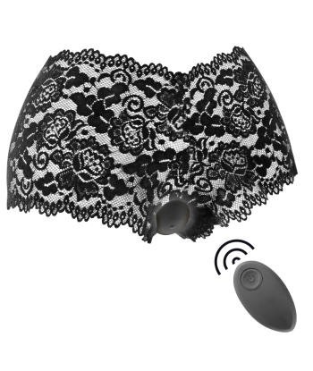 BLACKandSILVER - ZARA ESTIMULADOR CONTROL REMOTO CON PANTY GRATIS