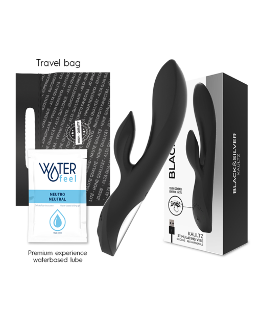 BLACKandSILVER - KAULTZ VIBRADOR CONTROL TOUCH