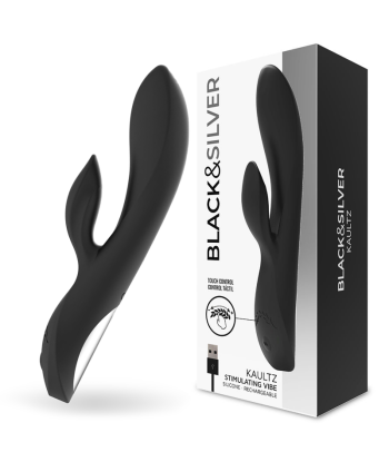 BLACKandSILVER - KAULTZ VIBRADOR CONTROL TOUCH