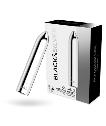 BLACKandSILVER - BALA MAGNETICA VIBRADORA KAILAN 2 SILVER