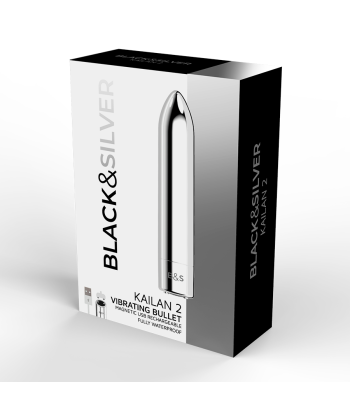 BLACKandSILVER - BALA MAGNETICA VIBRADORA KAILAN 2 SILVER