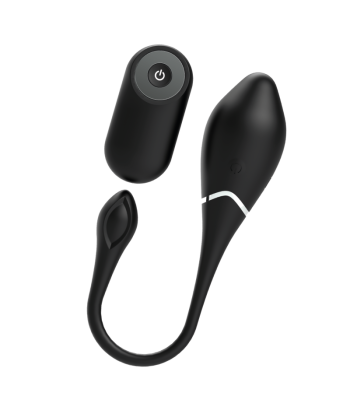 BLACKandSILVER - JENELL HUEVO VIBRADOR RECARGABLE