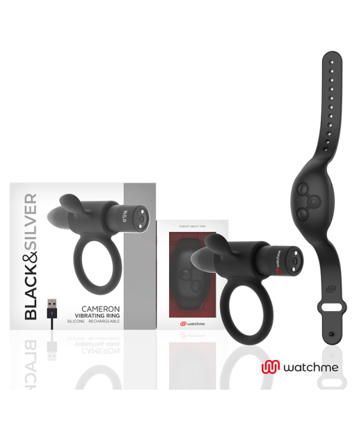 BLACKandSILVER - CAMERON CONTROL REMOTO COCKRING WATCHME