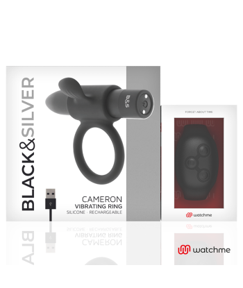 BLACKandSILVER - CAMERON CONTROL REMOTO COCKRING WATCHME