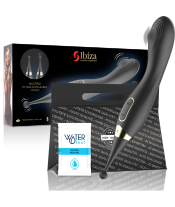 IBIZA - ESTIMULADOR DE CLÍTORIS INTERCAMBIABLES Y PULSATION VIBRADOR PUNTO G