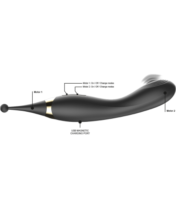 IBIZA - ESTIMULADOR DE CLÍTORIS INTERCAMBIABLES Y PULSATION VIBRADOR PUNTO G