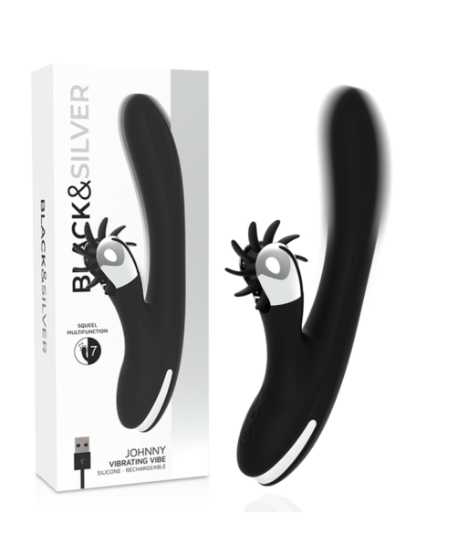 BLACKandSILVER - BUNNY JOHNNY VIBRATING VIBE
