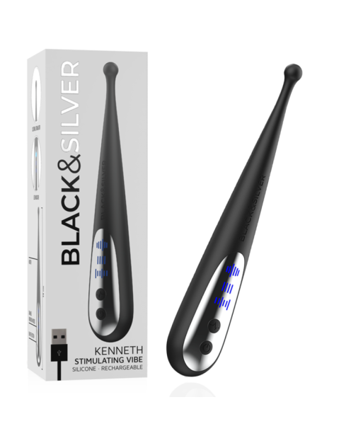 BLACKandSILVER - KENNETH STIMULATING VIBE BLACKandSILVER - KENNETH STIMULATING VIBE